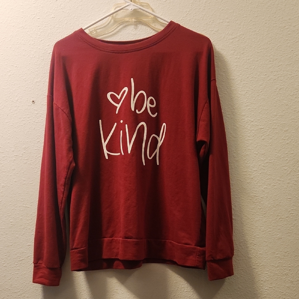 Shein Casual Red Sweatshirt